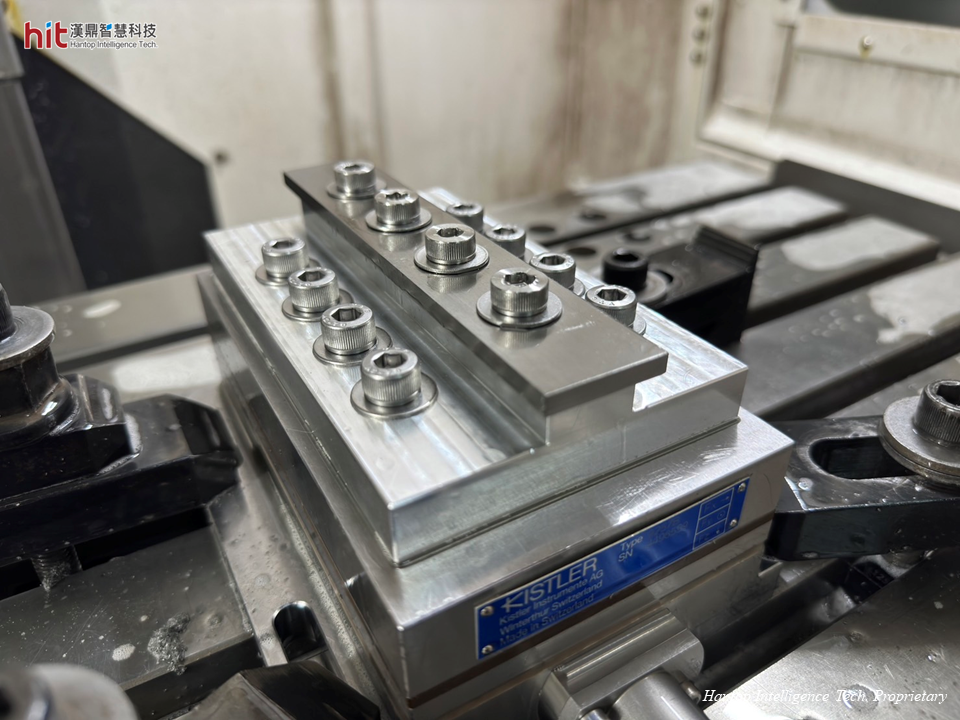汉鼎HBT-30超声波加工模组辅助钛合金Ti-6Al-4V侧铣加工