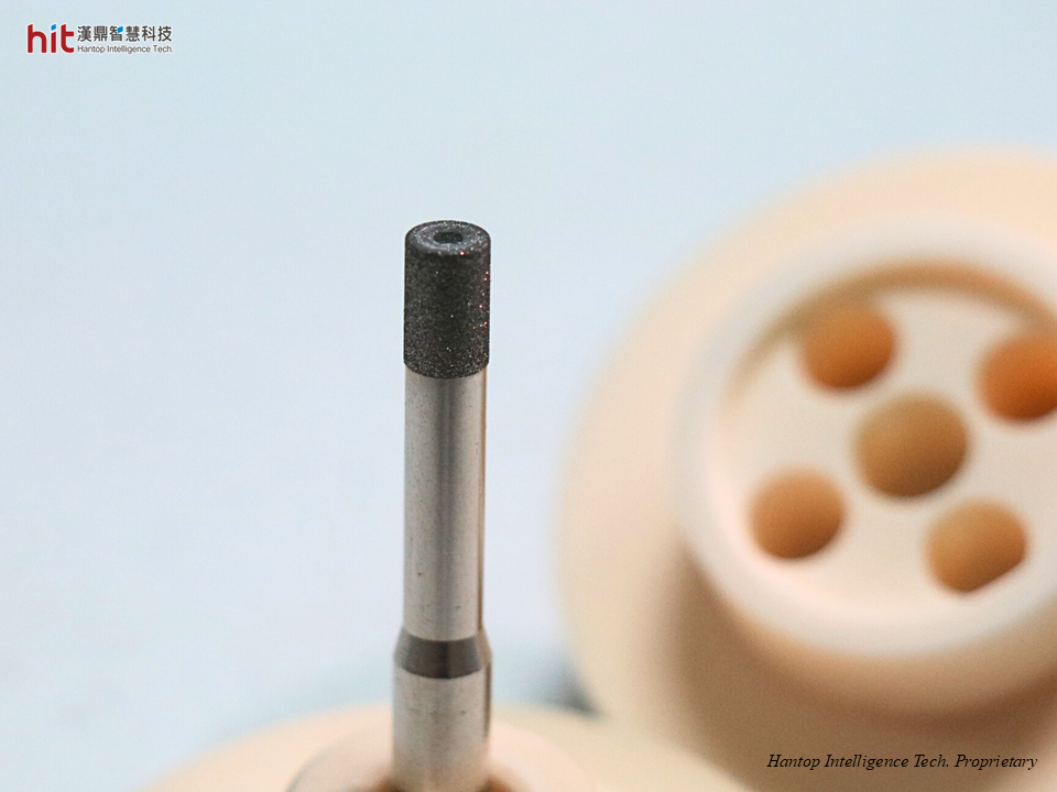 HIT ultrasonic electroplated diamond grinding tool is suitable for grinding of alumina ceramic