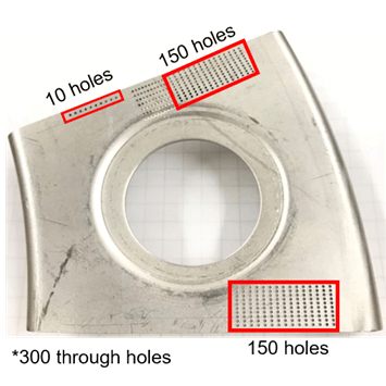 镍基合金600微钻孔加工