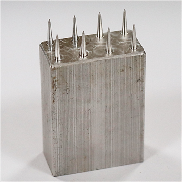 鋁合金(Al6061)：微細錐狀銑削加工