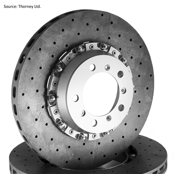 Surface Grinding of Carbon Ceramic Brake Disc (CCB)