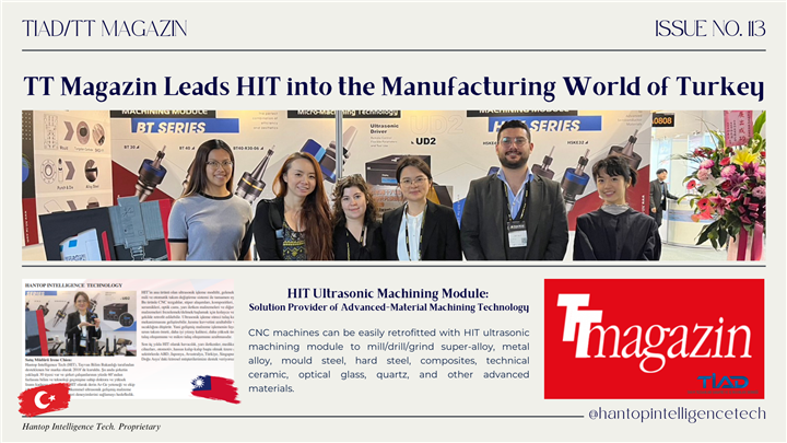TT Magazin Leads HIT into the Smart Manufacturing World of Turkey