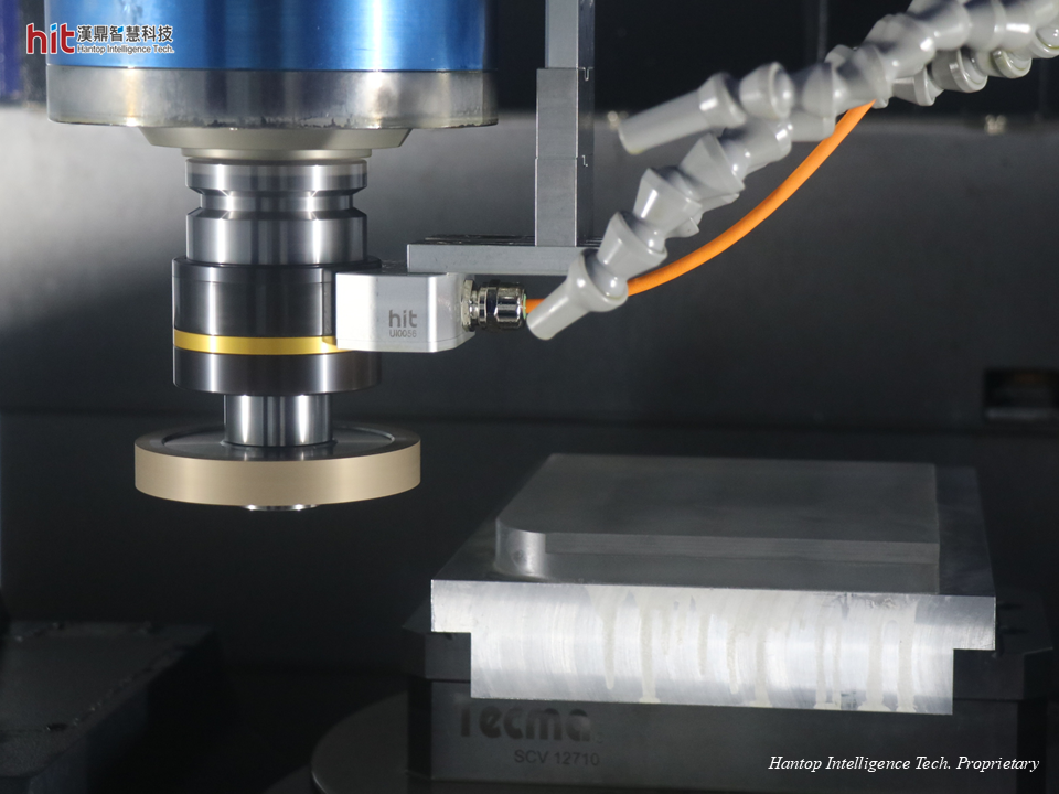 HIT HBT-40 Ultrasonic Grinding Wheel Toolholder was used on side grinding of quartz glass